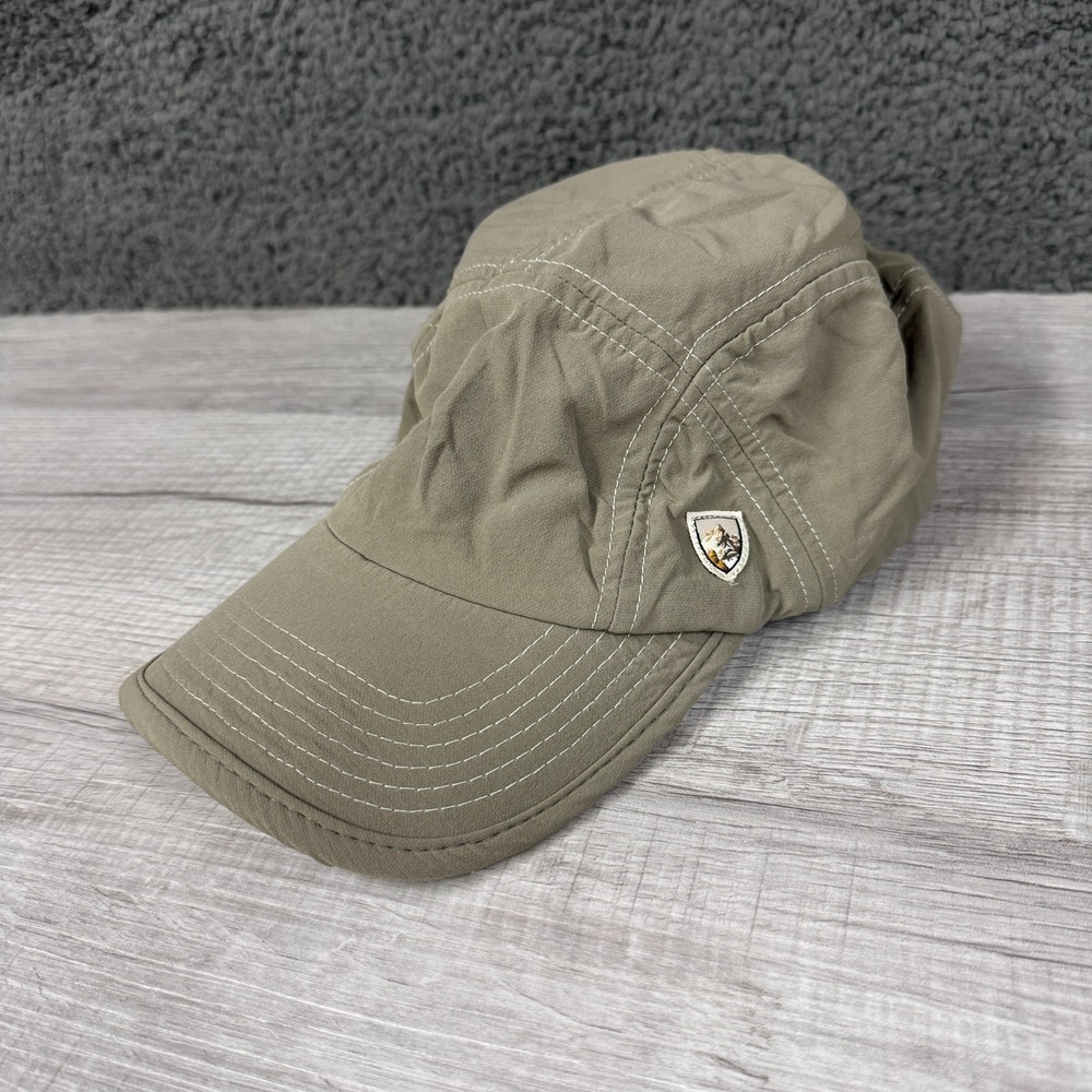 Kuhl Renegade Hat Cap Beige Khaki OS Adjustable Strapback Outdoor Hiking Camping